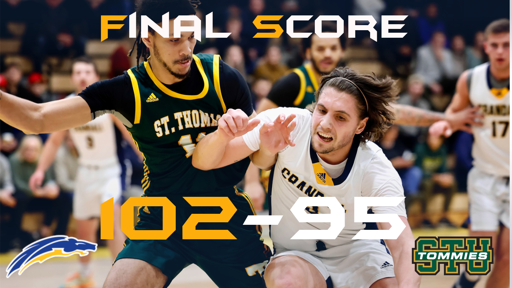 Chargers Topple Tommies 102-95