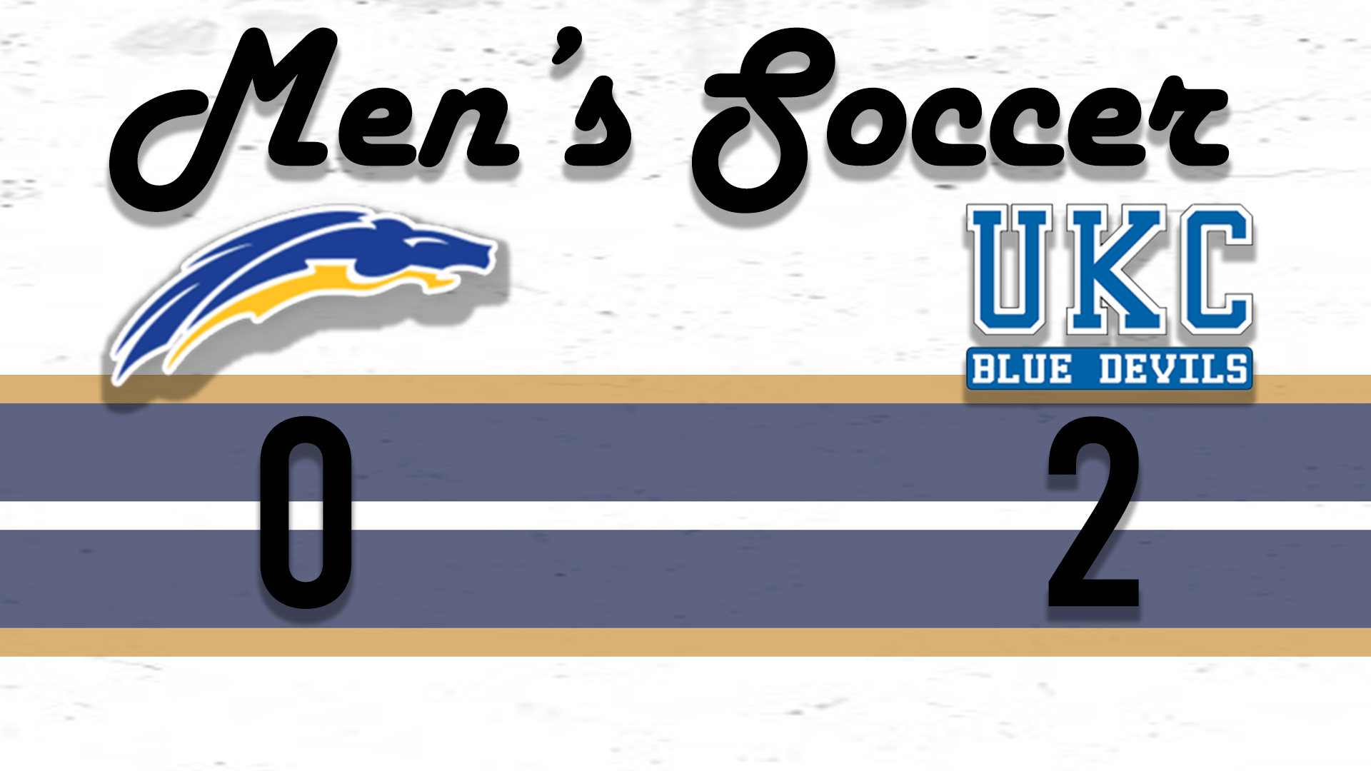 UKC Blank Chargers 2-0 in Home Opener